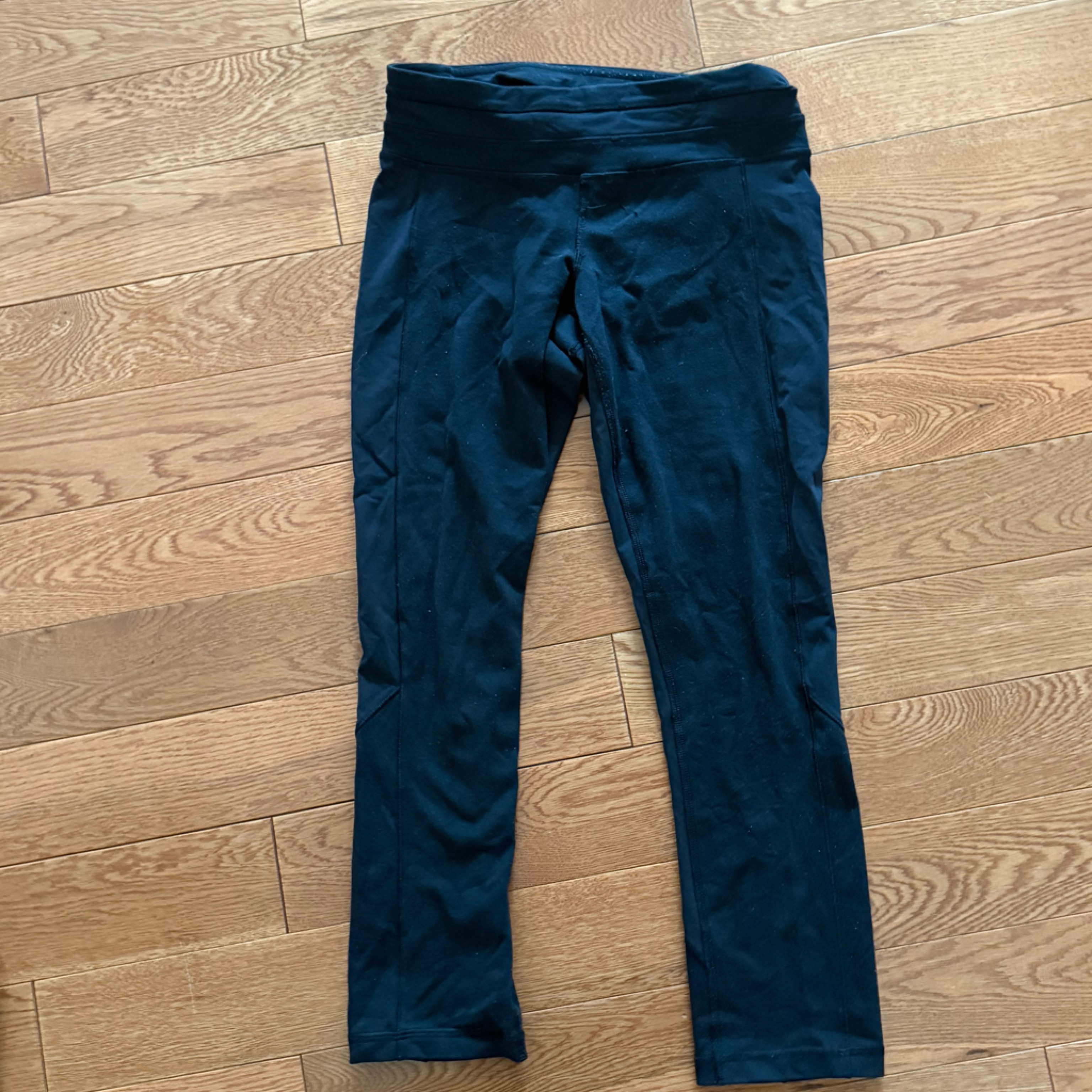 Lululemon Black Yoga Capris Leggings